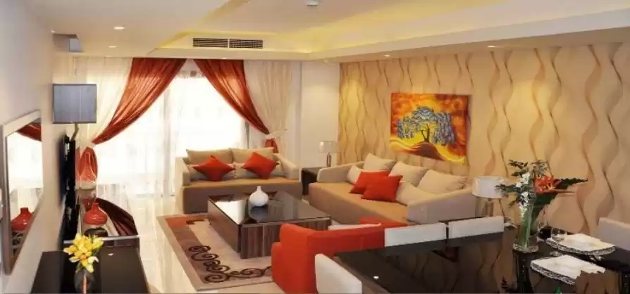 Wohn Klaar eigendom 3 Schlafzimmer F/F Wohnung  zu vermieten in Al Sadd , Doha #11669 - 1  image 